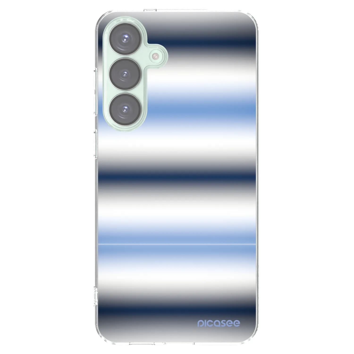 Picasee silikonski prozorni ovitek za Samsung Galaxy S25+ 5G - Static Lines