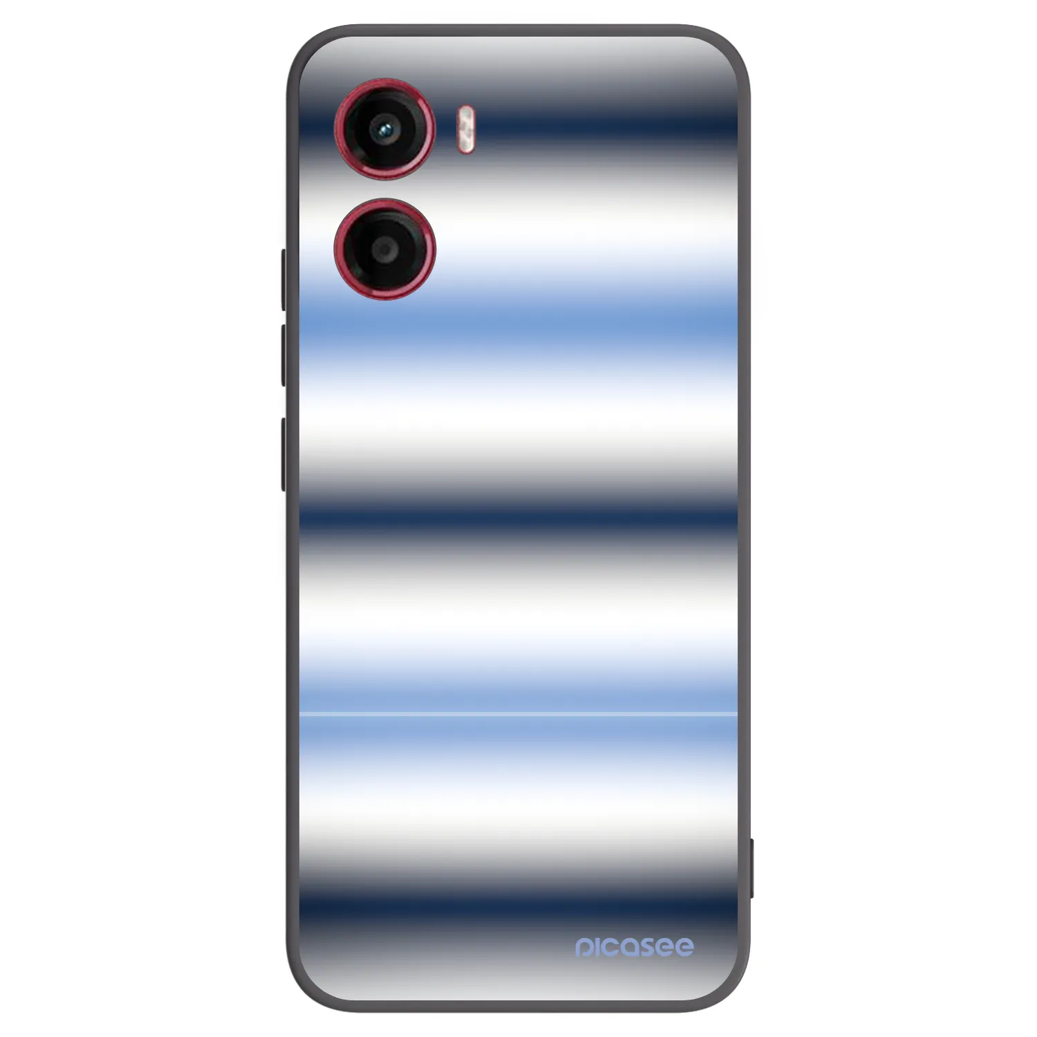 Picasee silikonski črni ovitek za Motorola Moto G05 - Static Lines