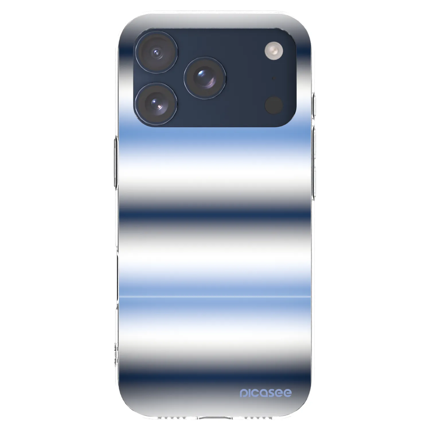 Picasee silikonski prozorni ovitek za Apple iPhone 17 Pro - Static Lines