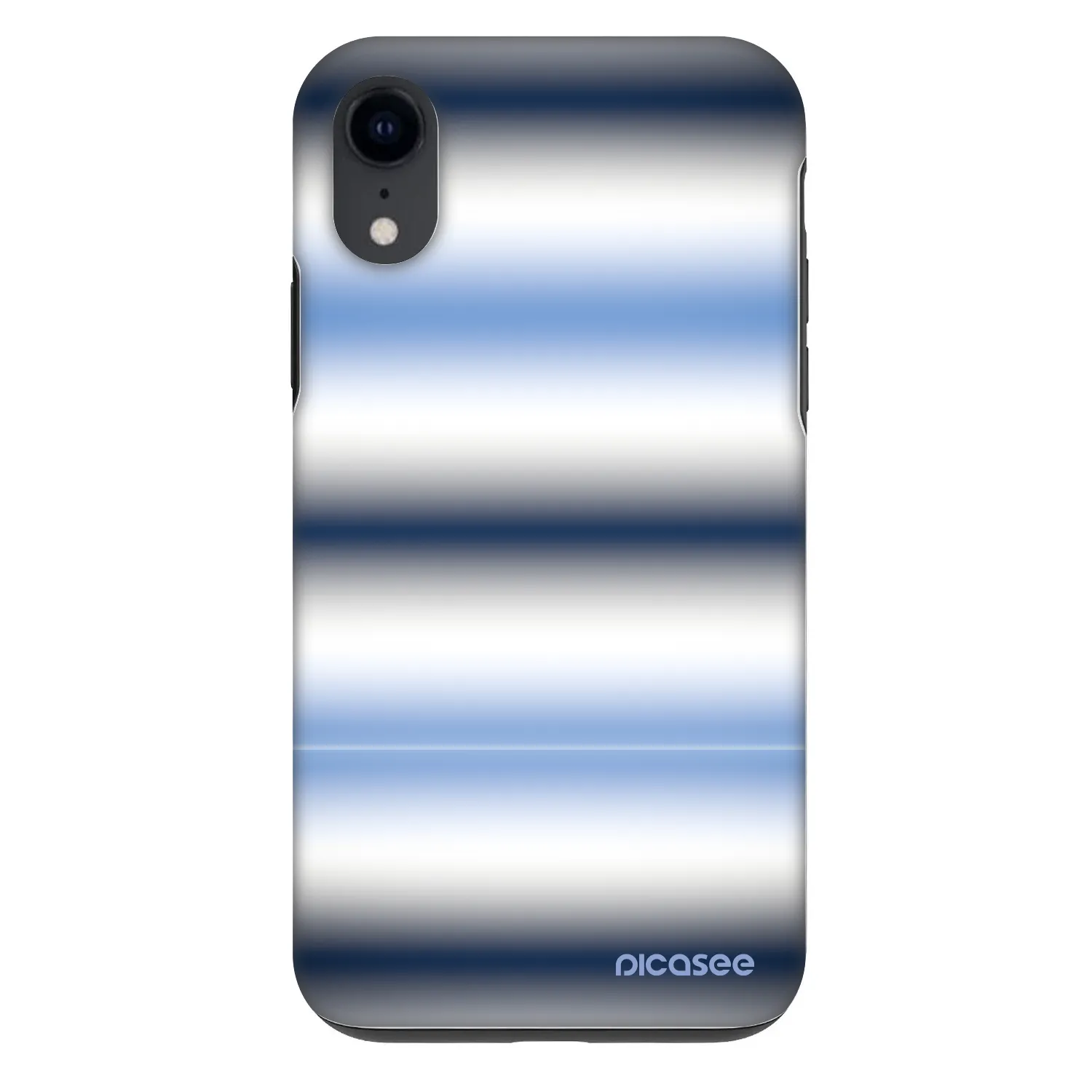 Picasee Fashion Case za Apple iPhone XR - Static Lines