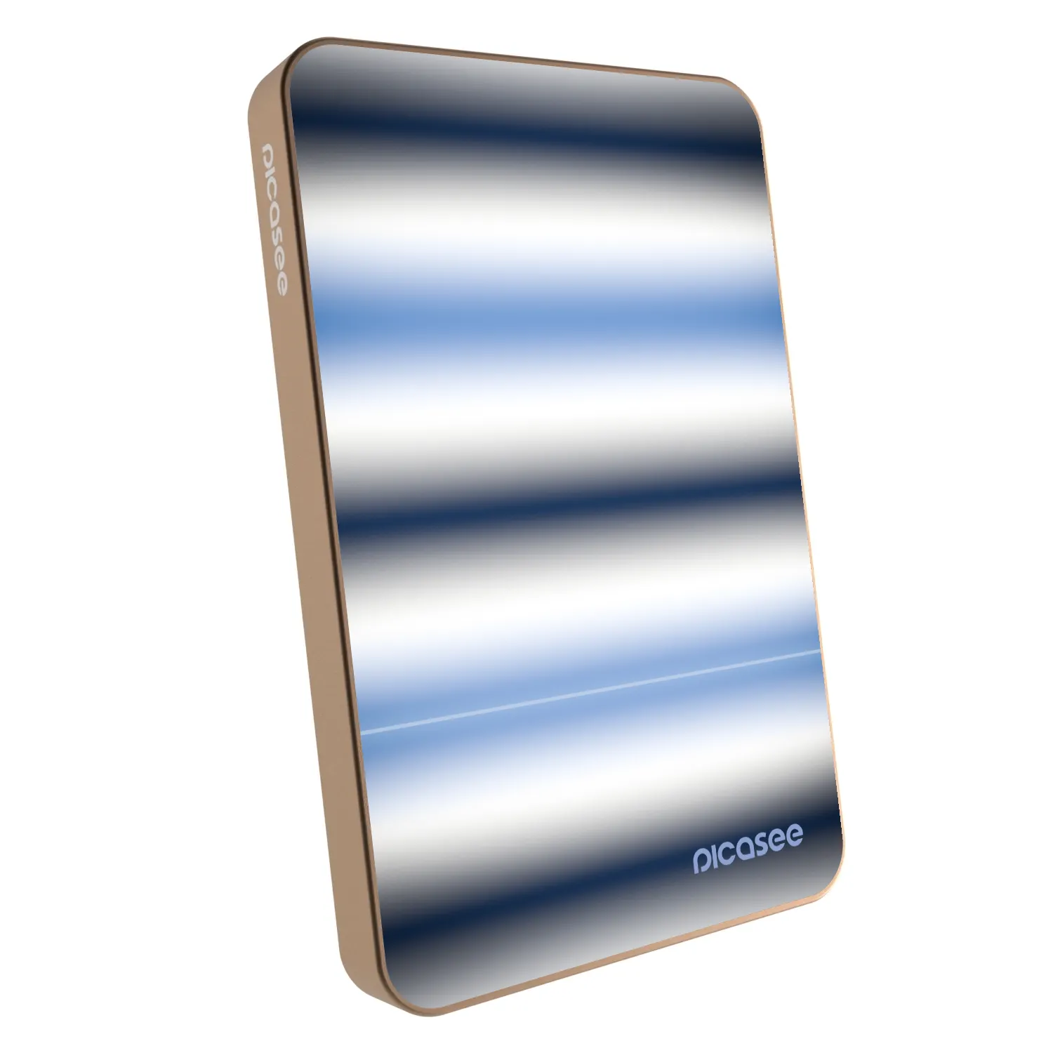 Picasee Prenosna baterija z MagSafe 5 000 mAh Zlati - Static Lines