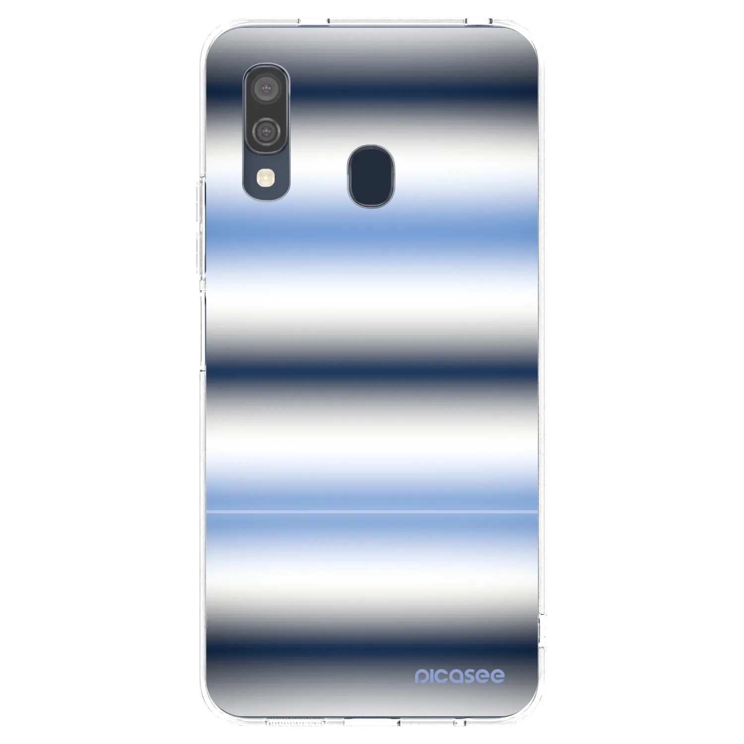 Picasee silikonski prozorni ovitek za Samsung Galaxy A40 A405F - Static Lines