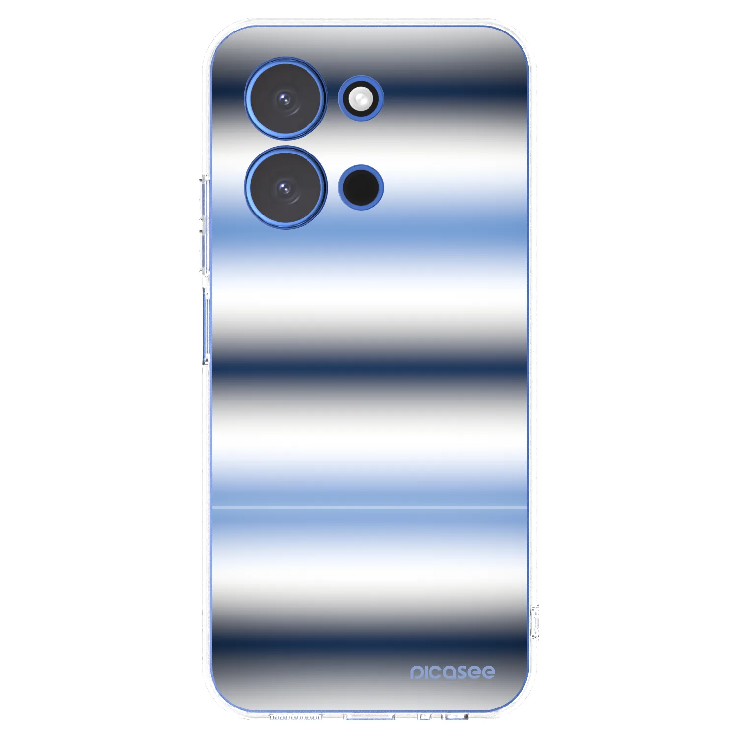 Picasee silikonski prozorni ovitek za Xiaomi Redmi 15C 4G - Static Lines