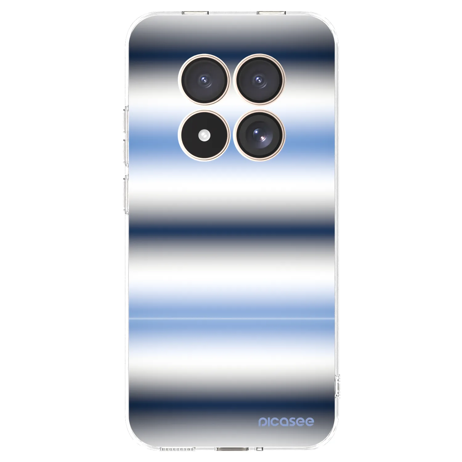 Picasee silikonski prozorni ovitek za Xiaomi Redmi Note 15 Pro 4G - Static Lines