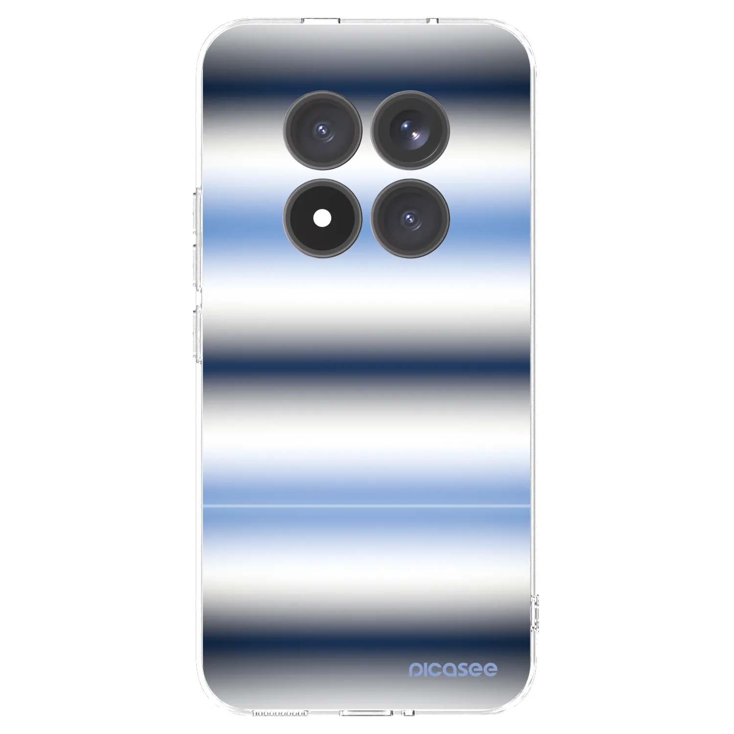 Picasee silikonski prozorni ovitek za Xiaomi Redmi Note 15 Pro+ - Static Lines