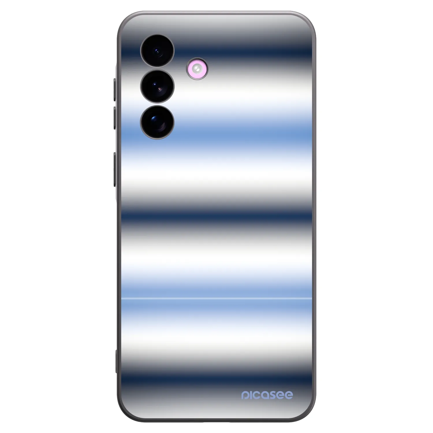 Picasee silikonski črni ovitek za Samsung Galaxy A57 5G - Static Lines