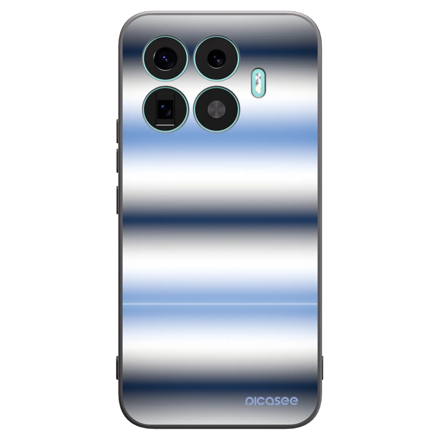 Picasee silikonski črni ovitek za Xiaomi 17T Pro - Static Lines