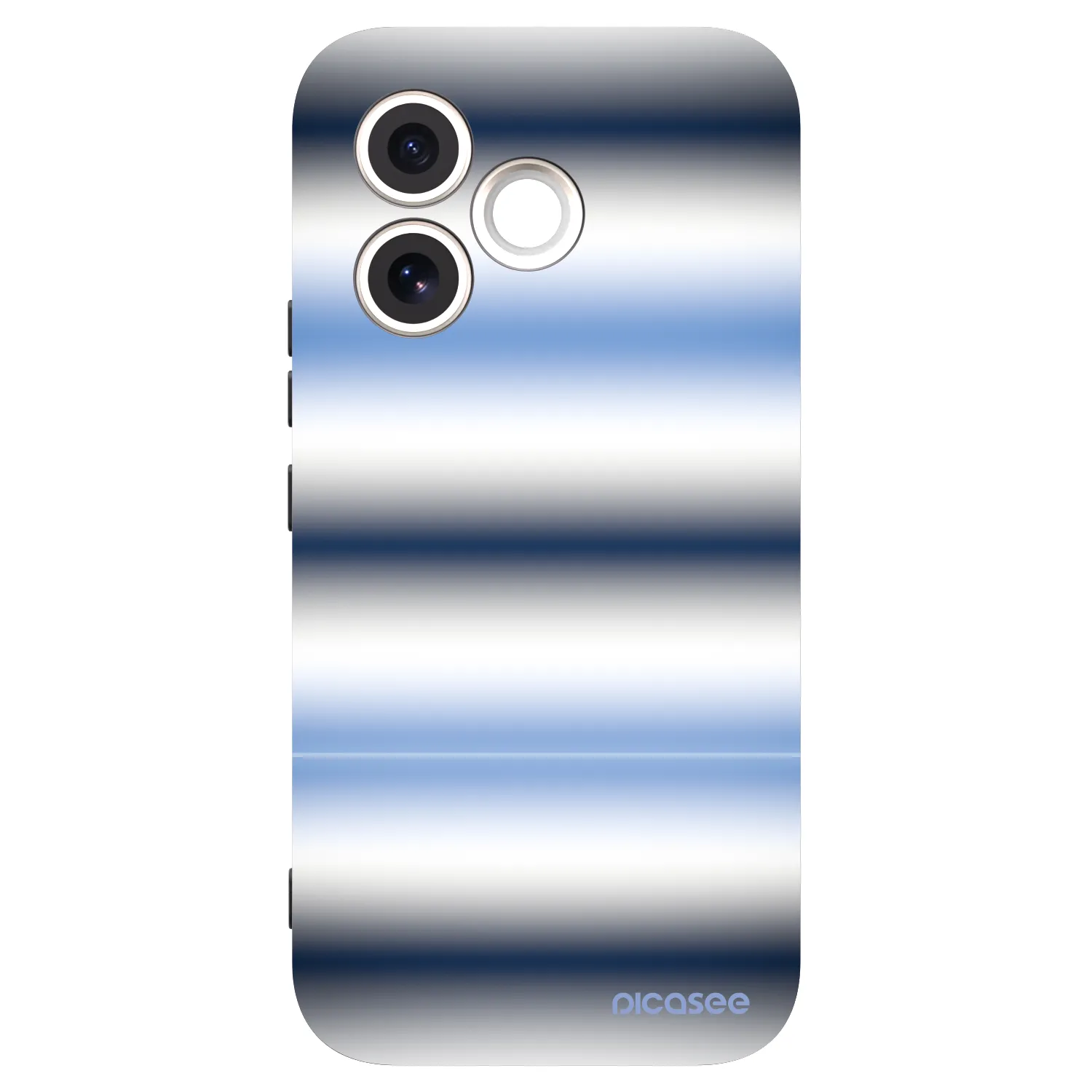 Picasee silikonski črni ovitek za Honor 600 Lite - Static Lines