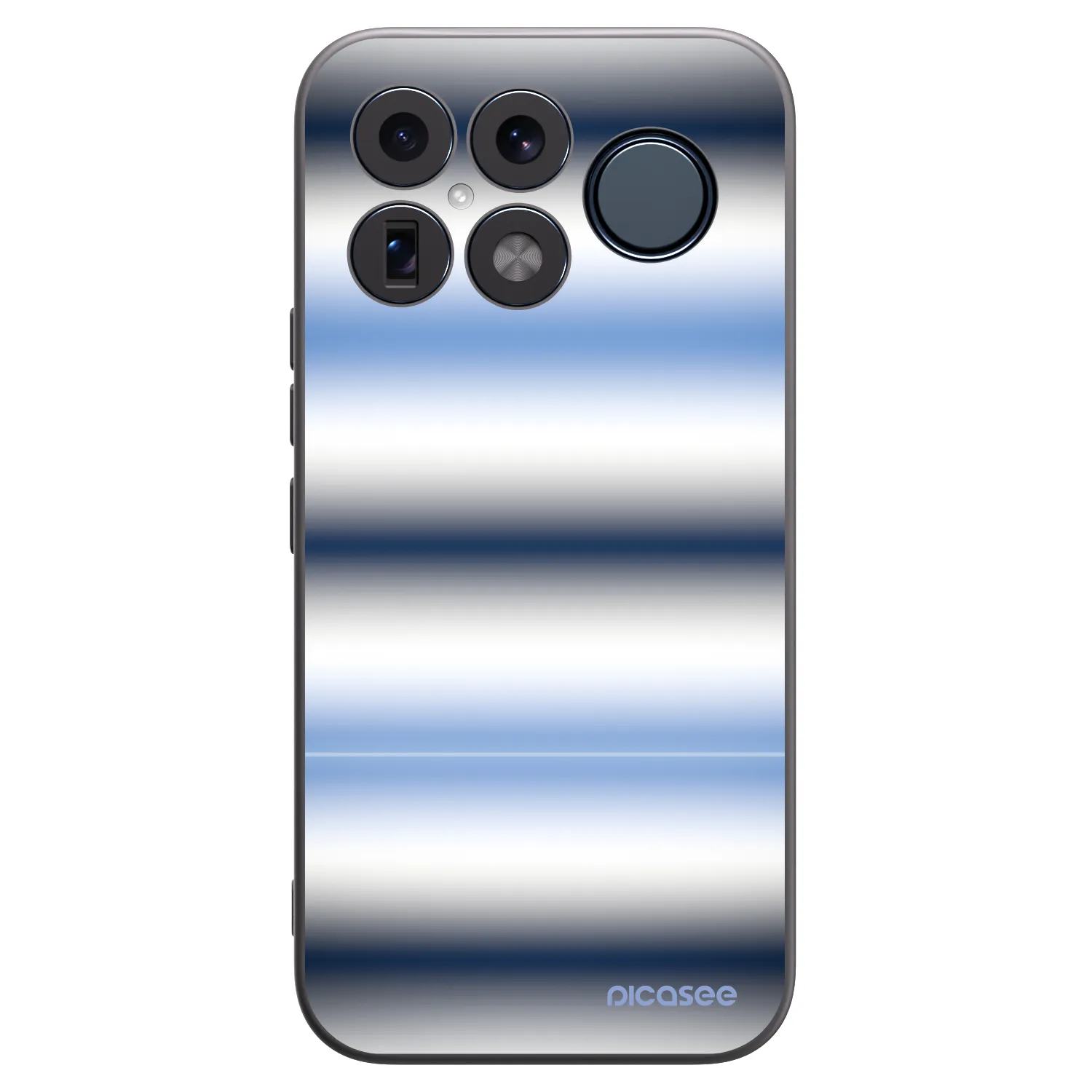 Picasee silikonski črni ovitek za Xiaomi Poco F8 Ultra - Static Lines