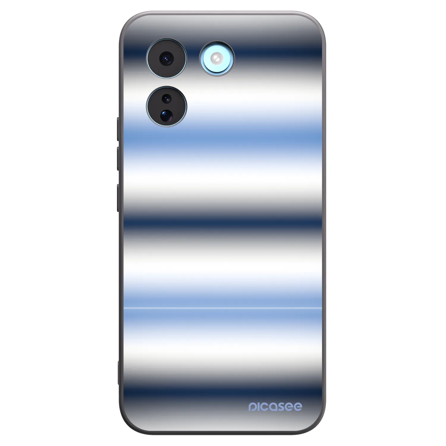 Picasee silikonski črni ovitek za Xiaomi Redmi Note 17 Pro MAX 5G - Static Lines