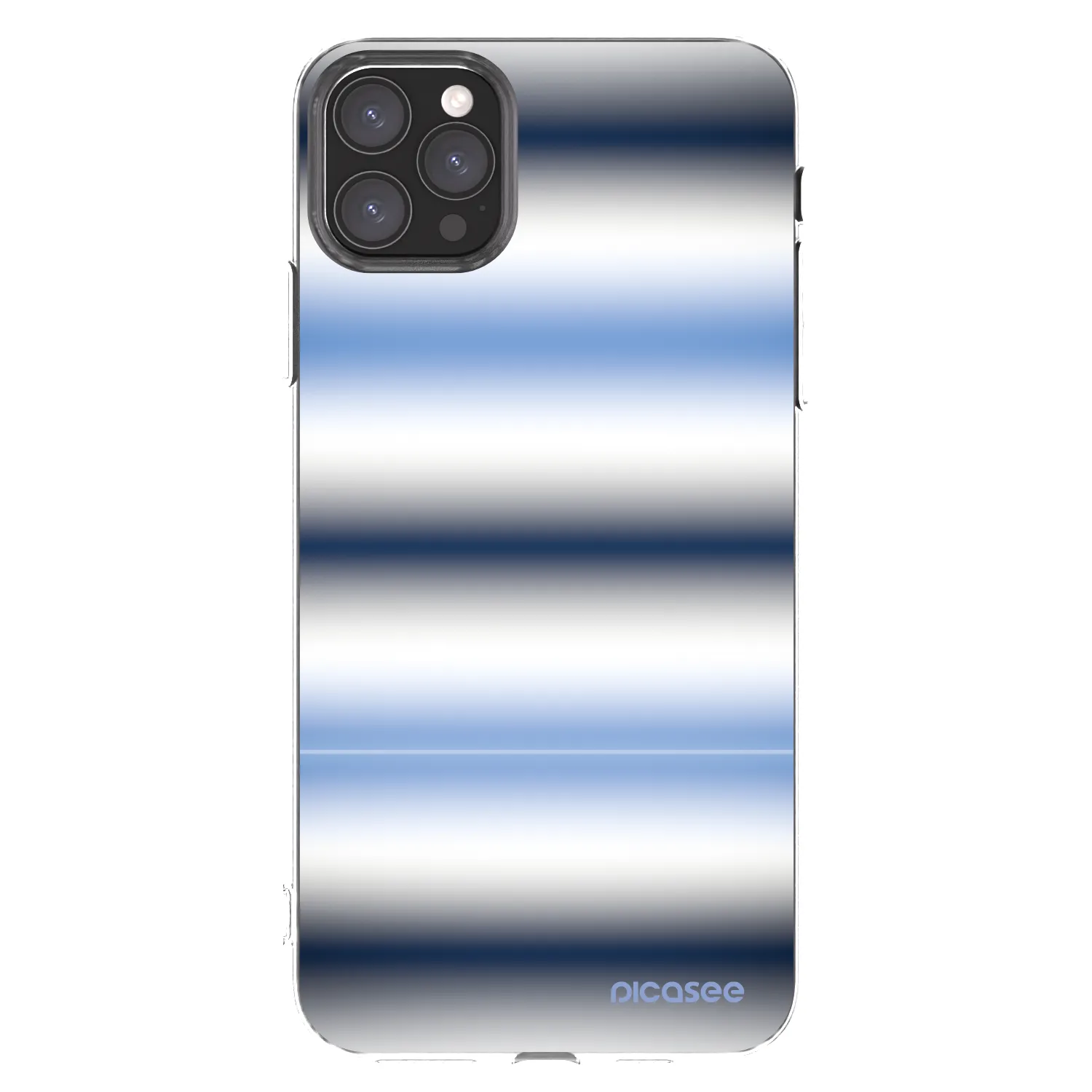 Picasee silikonski prozorni ovitek za Apple iPhone 11 Pro Max - Static Lines