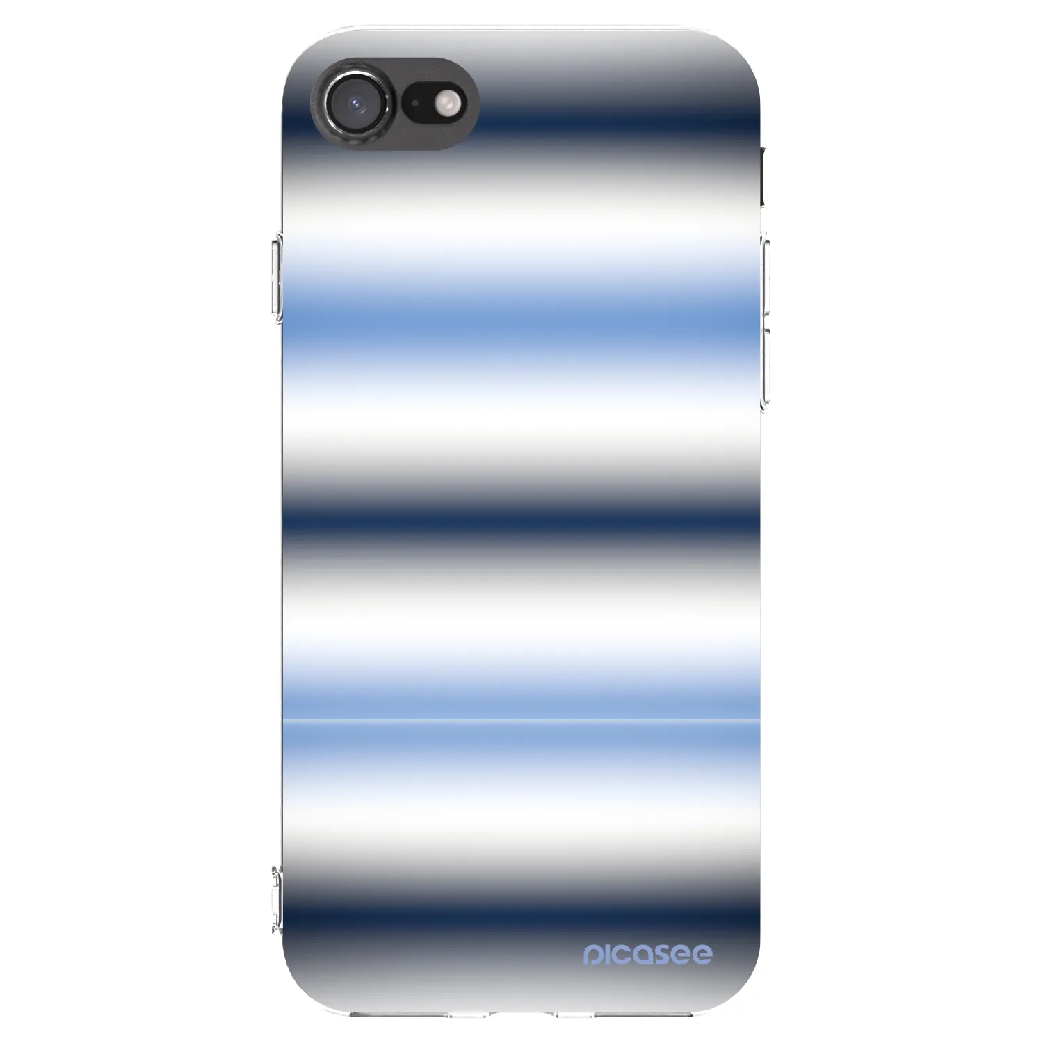 Picasee silikonski prozorni ovitek za Apple iPhone 8 - Static Lines