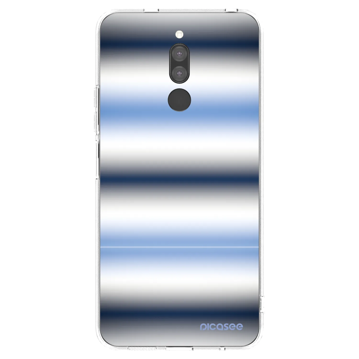 Picasee silikonski prozorni ovitek za Xiaomi Redmi 8 - Static Lines