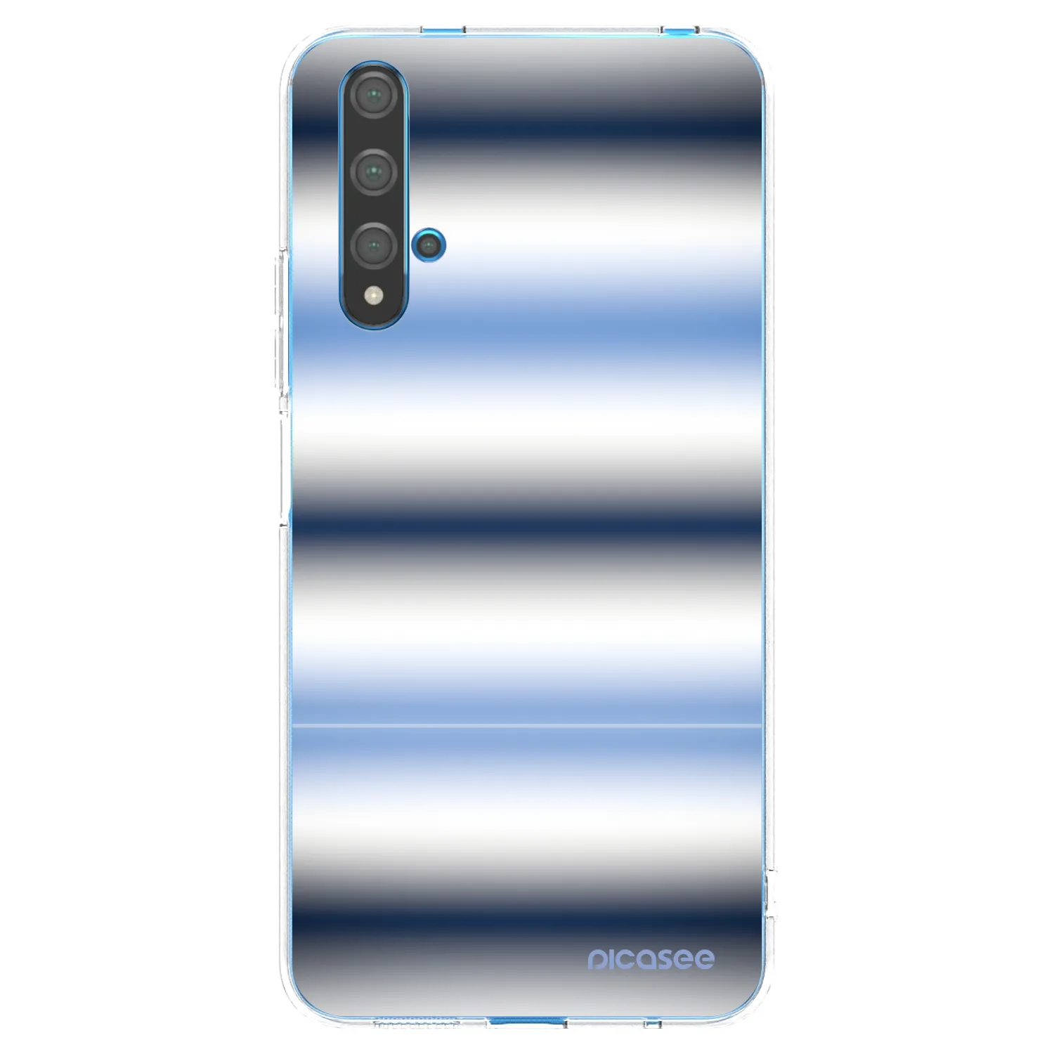 Picasee silikonski prozorni ovitek za Huawei Nova 5T - Static Lines