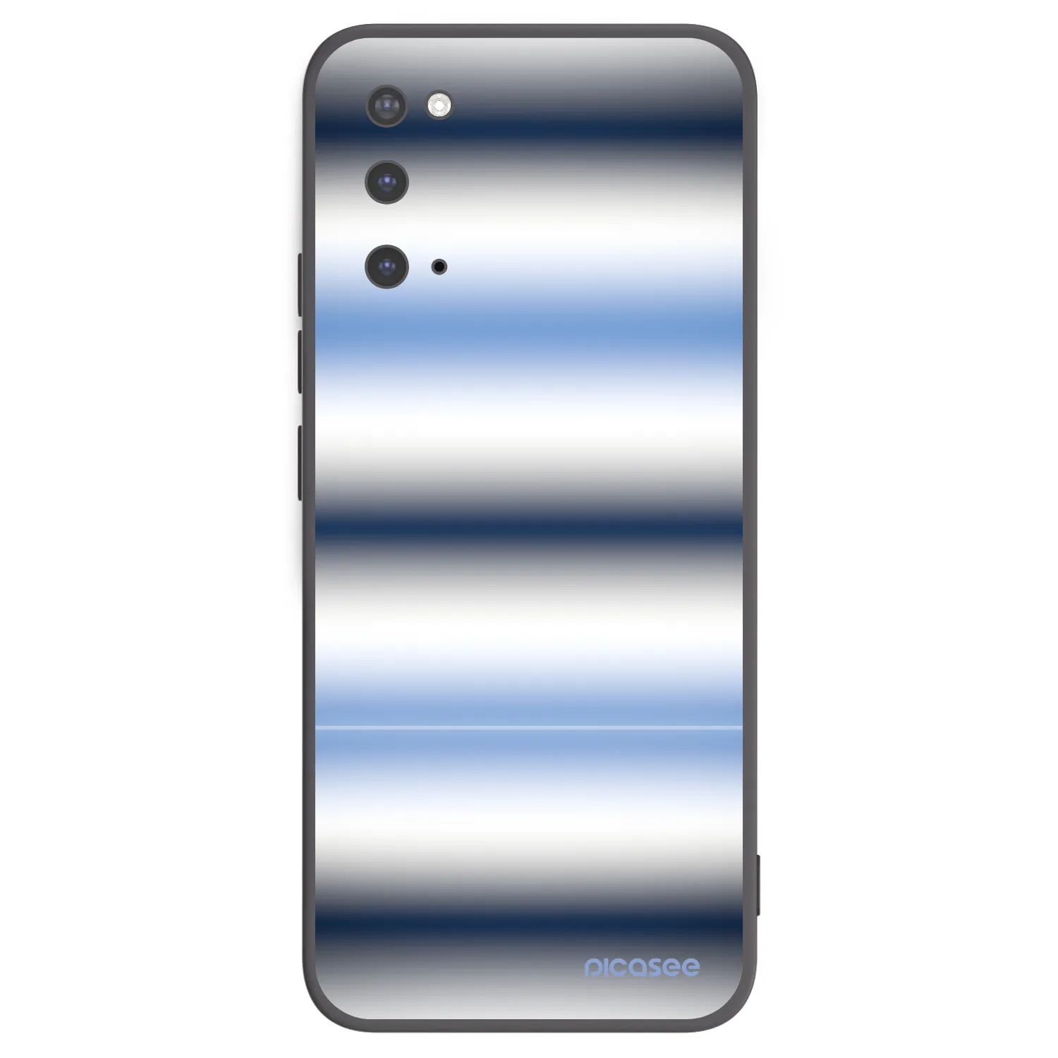 Picasee silikonski črni ovitek za Samsung Galaxy S20 G980F - Static Lines