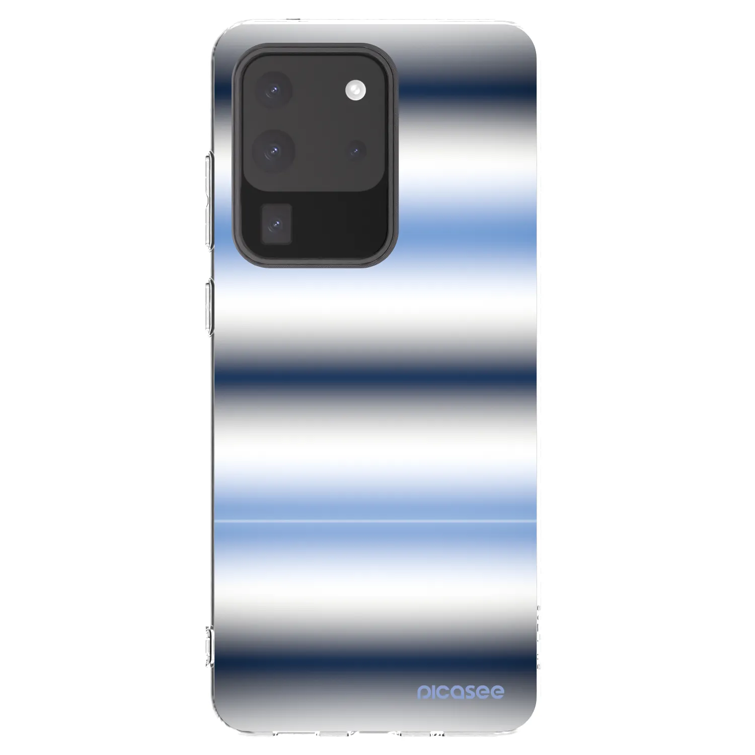 Picasee silikonski prozorni ovitek za Samsung Galaxy S20 Ultra 5G G988F - Static Lines