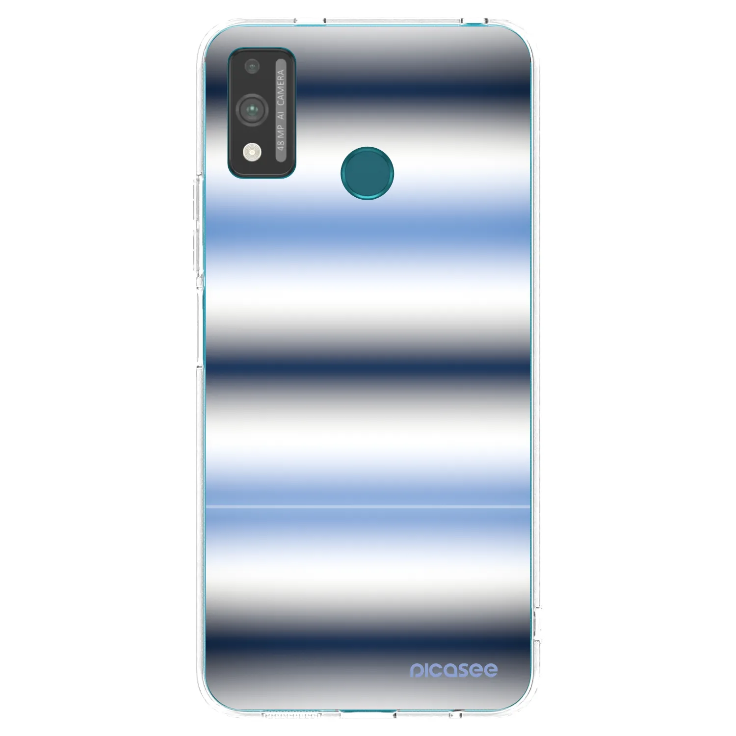 Picasee silikonski prozorni ovitek za Honor 9X Lite - Static Lines