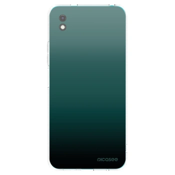 Picasee silikonski črni ovitek za Xiaomi Redmi 9A - Verdant Fade