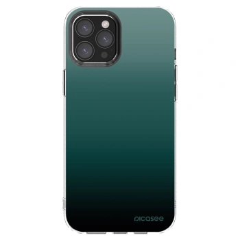 Picasee silikonski prozorni ovitek za Apple iPhone 12 Pro Max - Verdant Fade