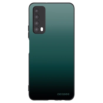 Picasee silikonski črni ovitek za Huawei P Smart 2021 - Verdant Fade