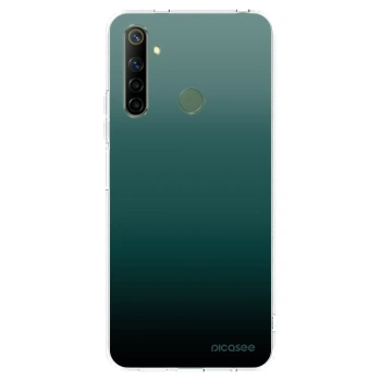 Picasee silikonski prozorni ovitek za Realme 6i - Verdant Fade