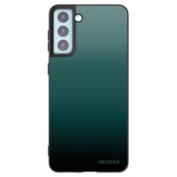 Picasee silikonski črni ovitek za Samsung Galaxy S21+ 5G G996F - Verdant Fade