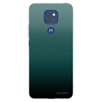 Picasee silikonski prozorni ovitek za Motorola Moto G9 Play - Verdant Fade