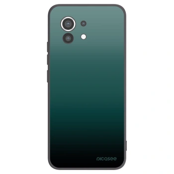 Picasee silikonski črni ovitek za Xiaomi Mi 11 - Verdant Fade
