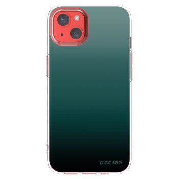 Picasee silikonski prozorni ovitek za Apple iPhone 13 - Verdant Fade