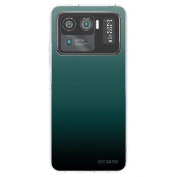 Picasee silikonski prozorni ovitek za Xiaomi Mi 11 Ultra - Verdant Fade