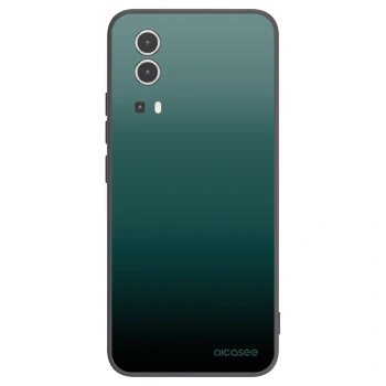 Picasee silikonski črni ovitek za Vivo Y72 5G - Verdant Fade