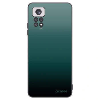 Picasee silikonski črni ovitek za Xiaomi Redmi Note 11 - Verdant Fade