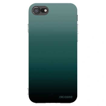 Picasee silikonski prozorni ovitek za Apple iPhone SE 2022 - Verdant Fade