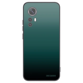 Picasee silikonski črni ovitek za Xiaomi 12 - Verdant Fade