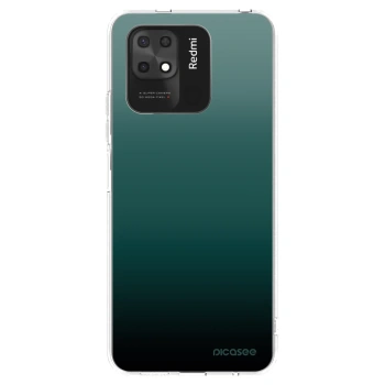 Picasee silikonski prozorni ovitek za Xiaomi Redmi 10C - Verdant Fade