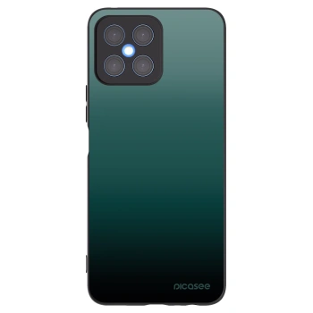 Picasee silikonski črni ovitek za Honor X8 4G - Verdant Fade