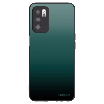 Picasee silikonski črni ovitek za OPPO A16 - Verdant Fade