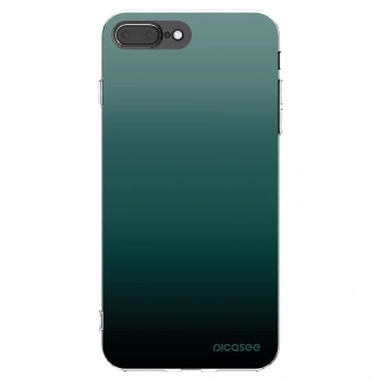 Picasee silikonski prozorni ovitek za Apple iPhone 8 Plus - Verdant Fade