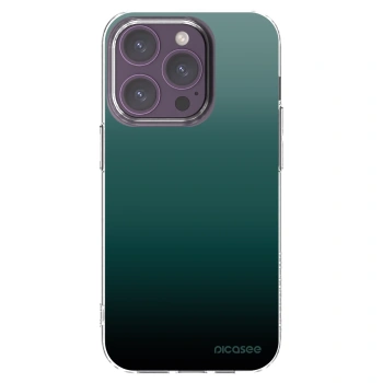 Picasee silikonski prozorni ovitek za Apple iPhone 14 Pro - Verdant Fade