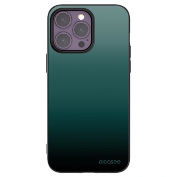 Picasee silikonski črni ovitek za Apple iPhone 14 Pro Max - Verdant Fade
