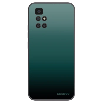 Picasee silikonski črni ovitek za Xiaomi Redmi 10 (2022) - Verdant Fade