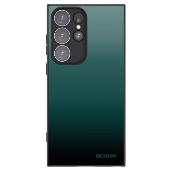 Picasee silikonski črni ovitek za Samsung Galaxy S23 Ultra 5G - Verdant Fade