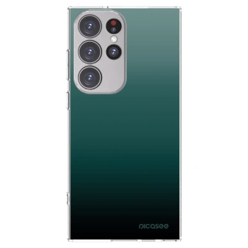 Picasee silikonski prozorni ovitek za Samsung Galaxy S23 Ultra 5G - Verdant Fade