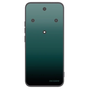 Picasee silikonski črni ovitek za Honor Magic5 Lite 5G - Verdant Fade
