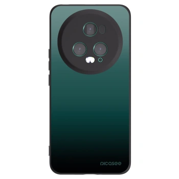 Picasee silikonski črni ovitek za Honor Magic5 Pro - Verdant Fade