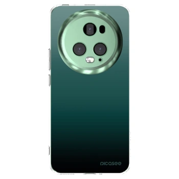 Picasee silikonski prozorni ovitek za Honor Magic5 Pro - Verdant Fade