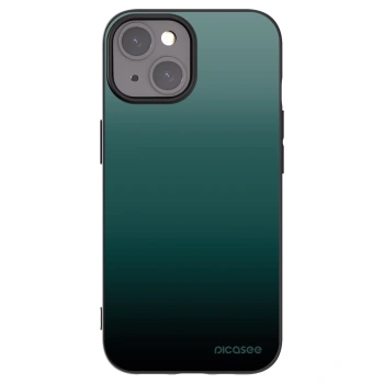 Picasee silikonski črni ovitek za Apple iPhone 15 - Verdant Fade