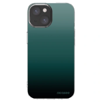 Picasee silikonski prozorni ovitek za Apple iPhone 15 - Verdant Fade