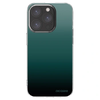 Picasee silikonski prozorni ovitek za Apple iPhone 15 Pro - Verdant Fade