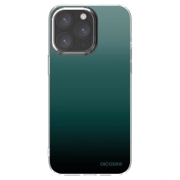 Picasee silikonski prozorni ovitek za Apple iPhone 15 Pro Max - Verdant Fade